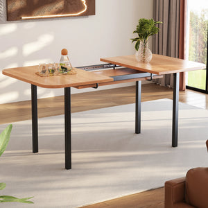Table à manger extensible bois clair