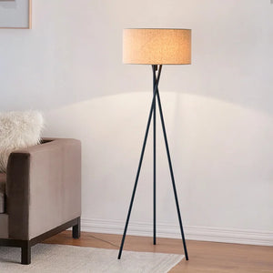 Lampadaire trépied LED minimaliste