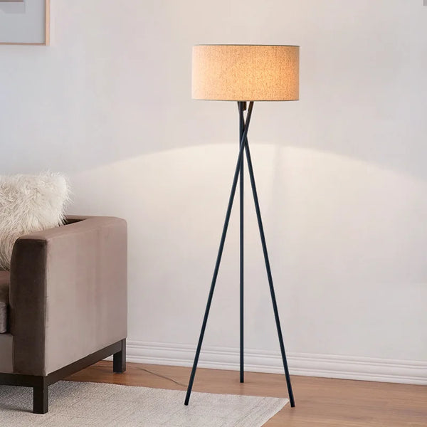 Lampadaire trépied LED minimaliste