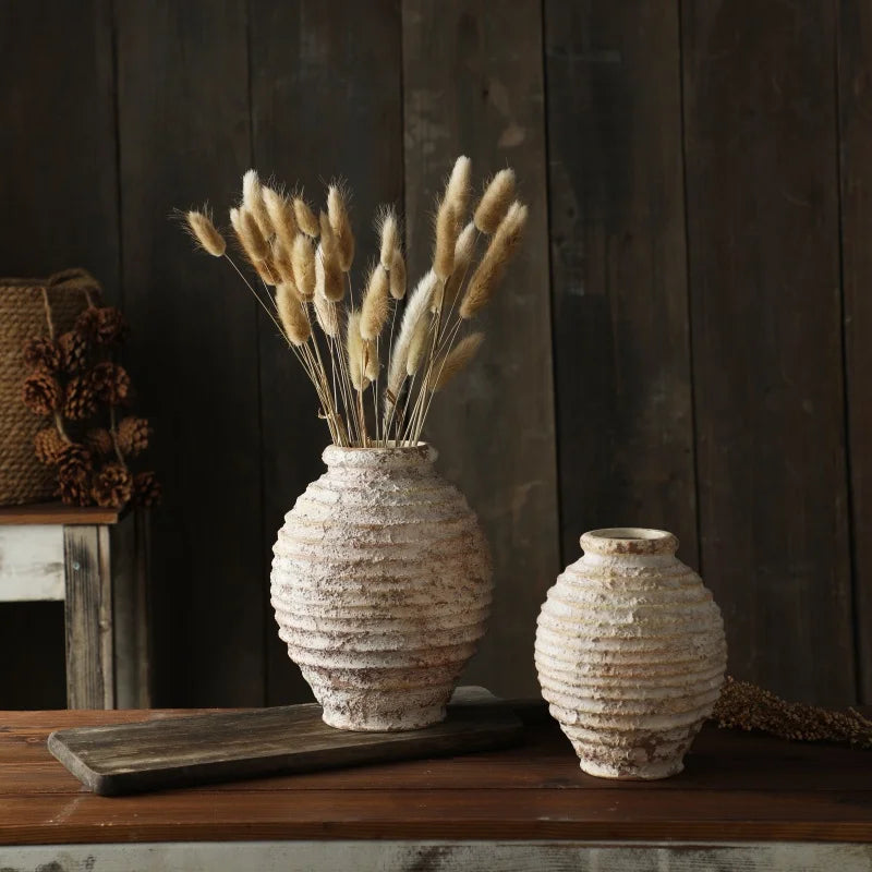 Vase décoratif en céramique vintage