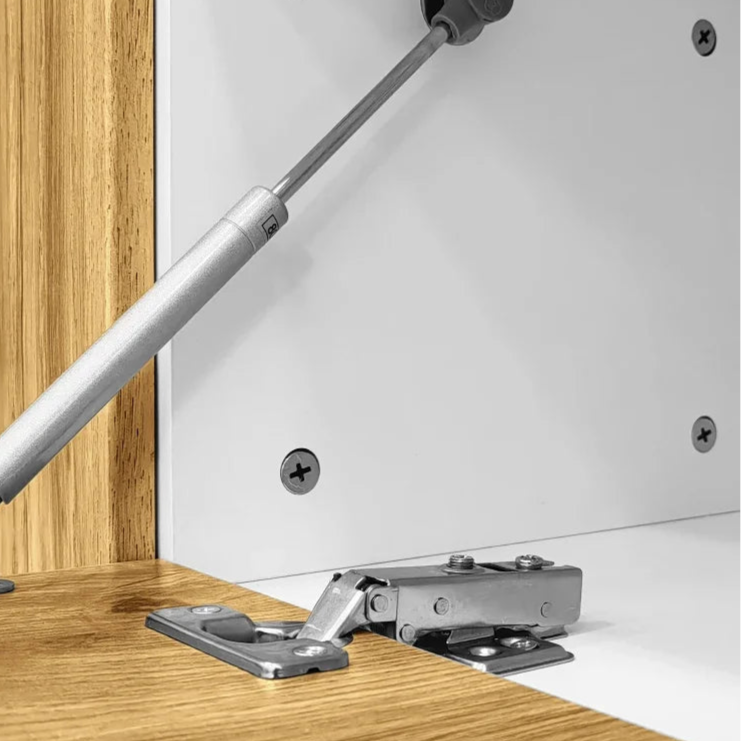 Meuble TV modulable bois blanc moderne