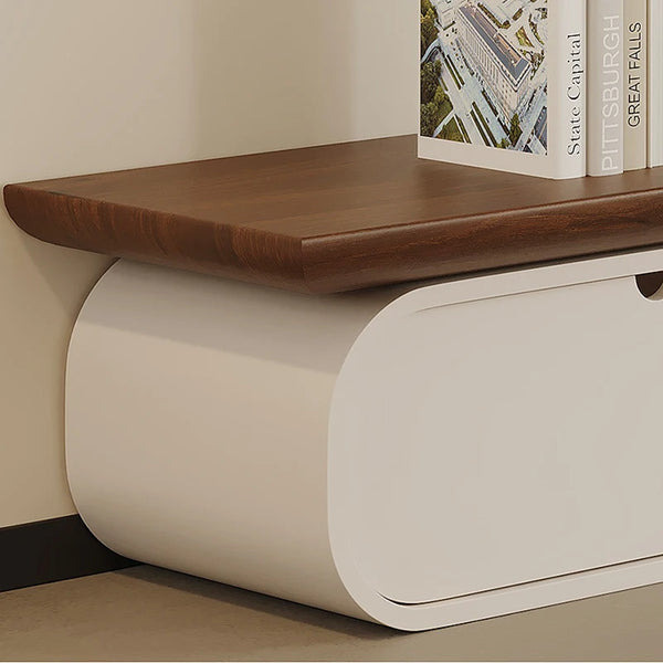 Meuble TV design scandinave blanc