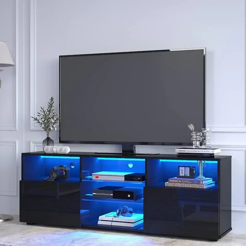 Meuble TV LED moderne