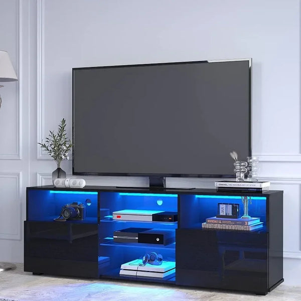 Meuble TV LED moderne
