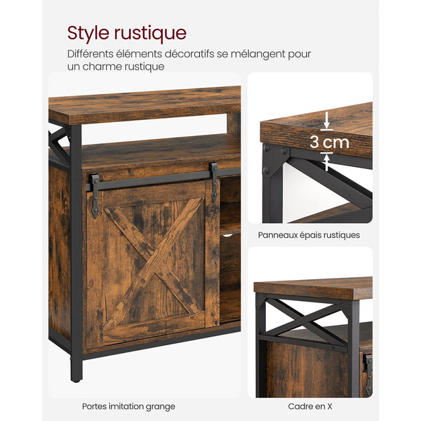 Meuble TV industriel