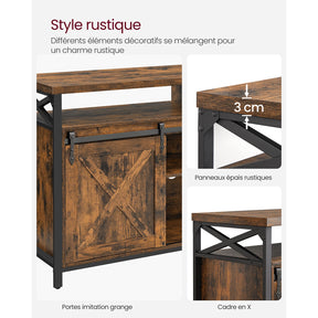 Meuble TV industriel