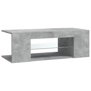 Meuble TV design LED béton