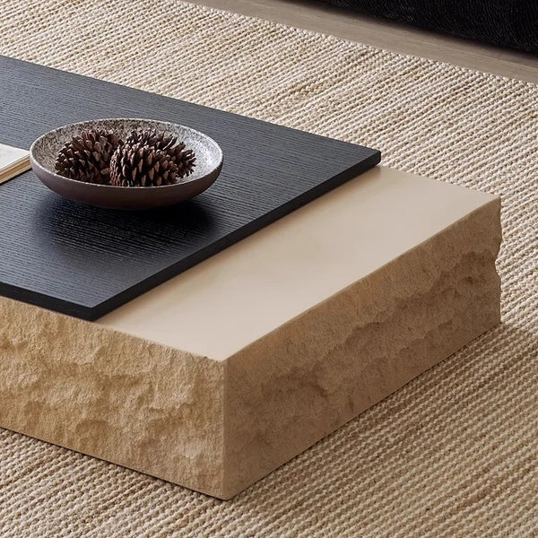 Table basse rectangulaire moderne luxe