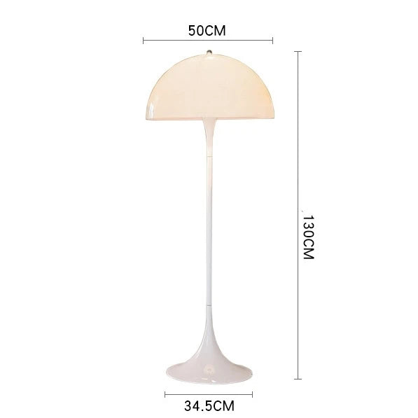 Lampe sur pied moderne champignon
