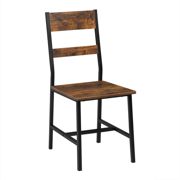 Chaises de salle à manger industrielles bois