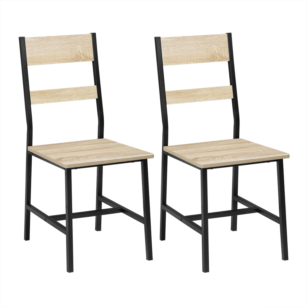Chaises de salle à manger industrielles bois