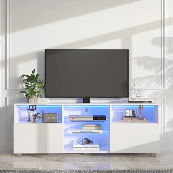 Meuble TV LED moderne