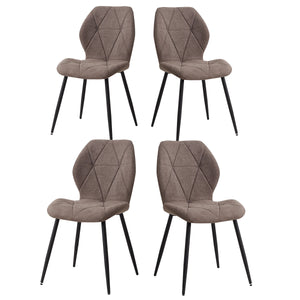 Chaise de salle à manger beige design
