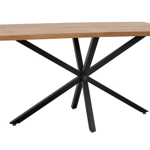 Table rectangulaire bois et métal