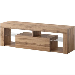 Meuble TV chêne design vintage