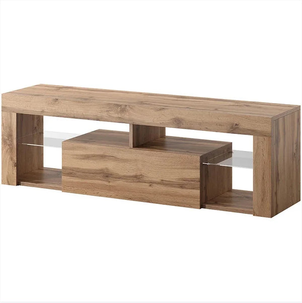 Meuble TV chêne design vintage