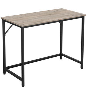 Bureau compact grège industriel