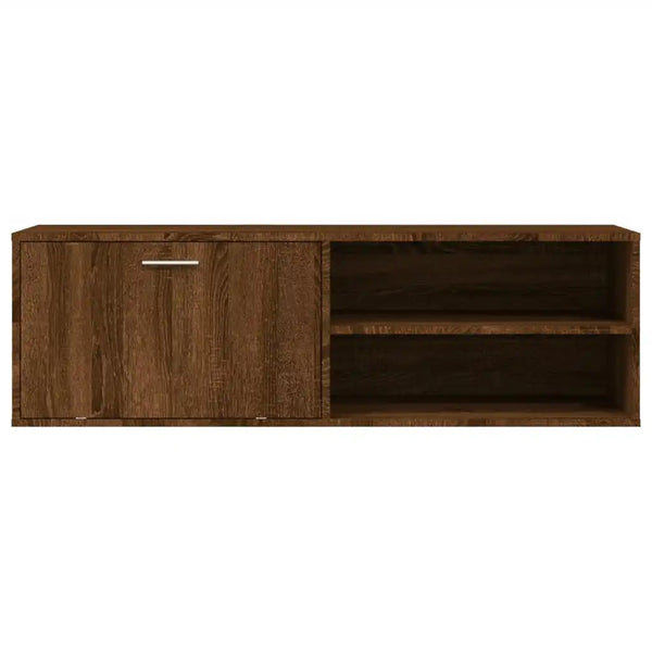 Meuble TV moderne chêne brun