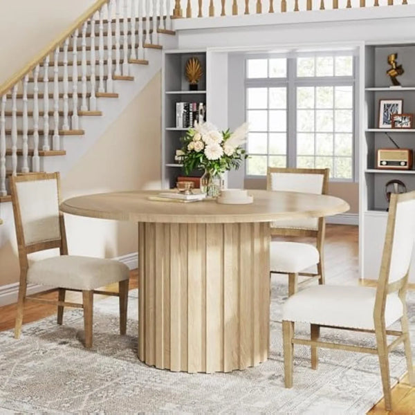 Table ronde moderne pied colonne
