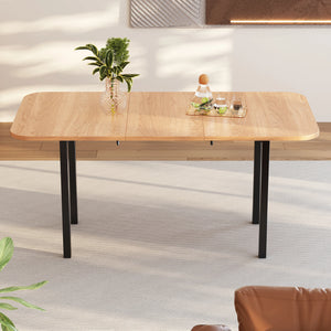 Table à manger extensible bois clair