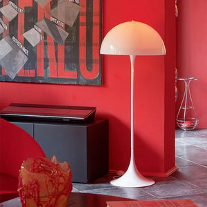 Lampe sur pied moderne champignon