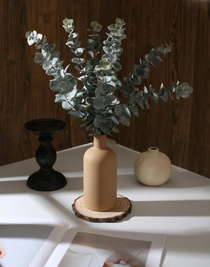Vase décoratif céramique neutre