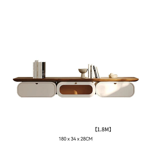 Meuble TV design scandinave blanc