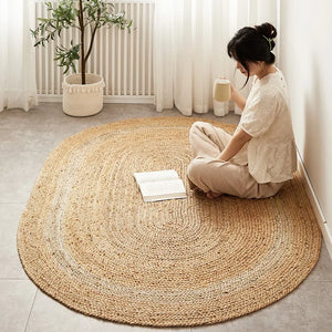 Tapis de salon japonais tissé à la main