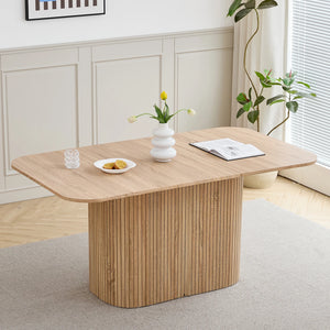 Table à manger bois moderne rectangulaire