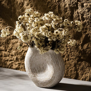 Vase en céramique cercle irrégulier
