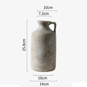 Vase en céramique vintage fait main