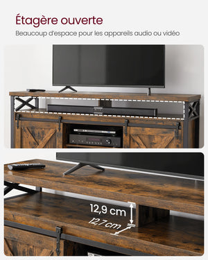 Meuble TV industriel
