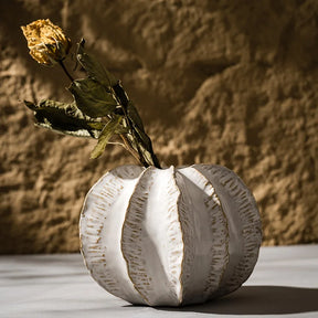 Vase décoratif céramique wabi-sabi