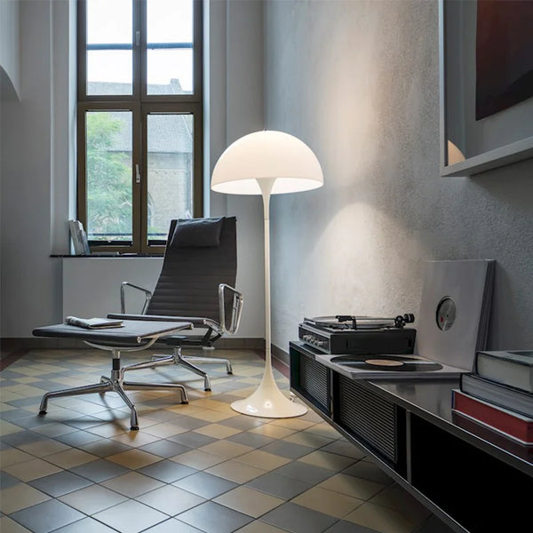 Lampe sur pied moderne champignon