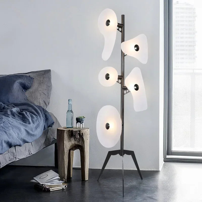 Lampadaire design acrylique moderne