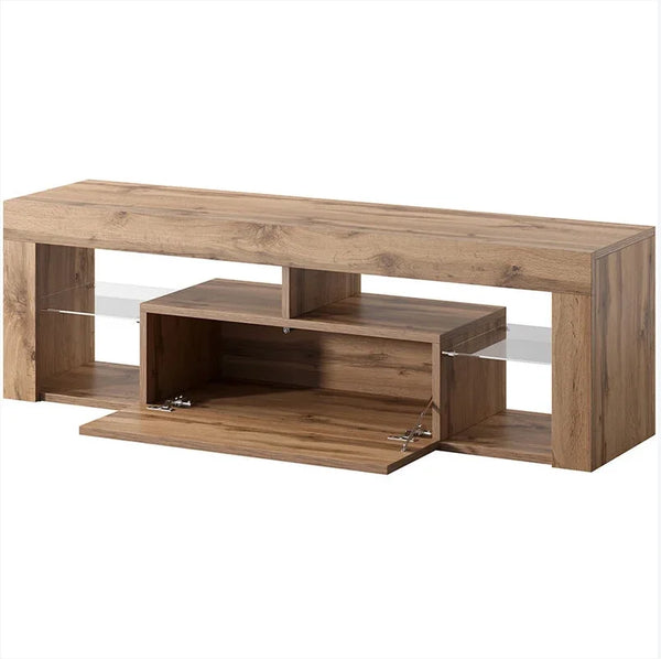 Meuble TV chêne design vintage