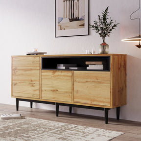 Buffet bois moderne 3 portes