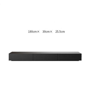 Meuble TV moderne noir mat