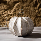 Vase décoratif céramique wabi-sabi