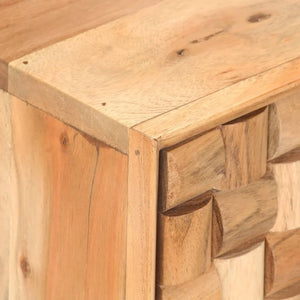 Meuble TV bois acacia naturel
