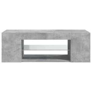 Meuble TV design LED béton