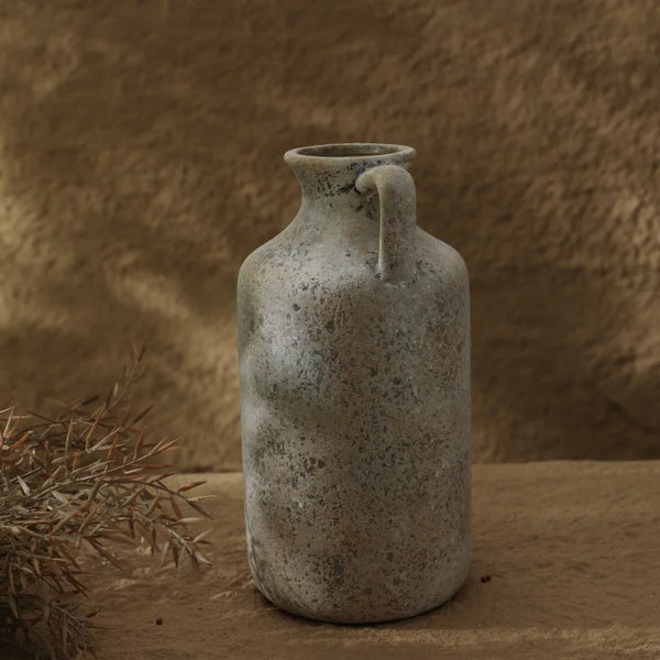 Vase en céramique vintage fait main