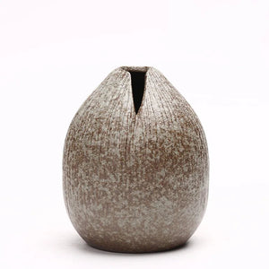 Vase terracotta japonais imitation pierre