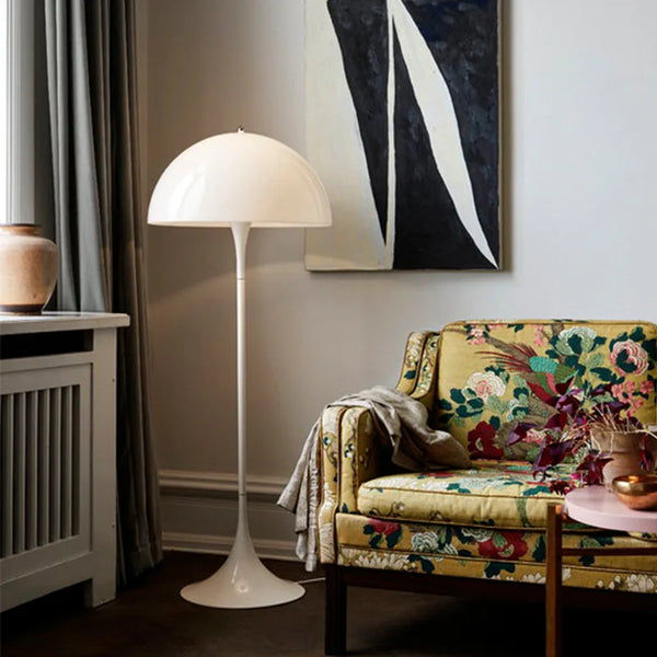 Lampe sur pied moderne champignon