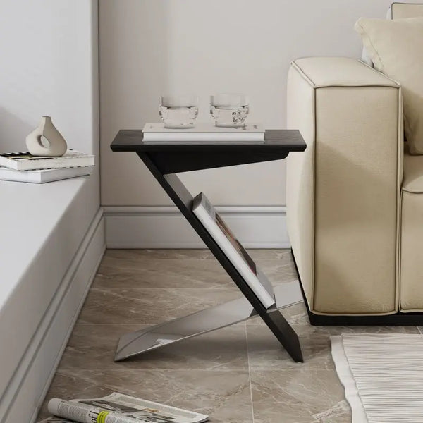 Table d’appoint bois massif design
