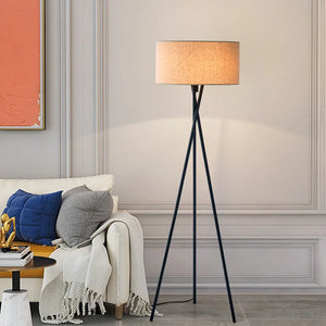 Lampadaire trépied LED minimaliste