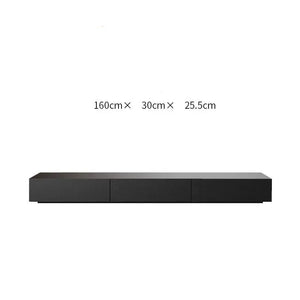 Meuble TV moderne noir mat