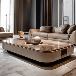 Table basse italienne luxe marbre