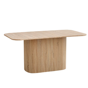 Table à manger bois moderne rectangulaire